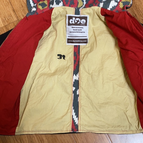 Doe by Dilley denim and leather jacket - Picture 7 of 11